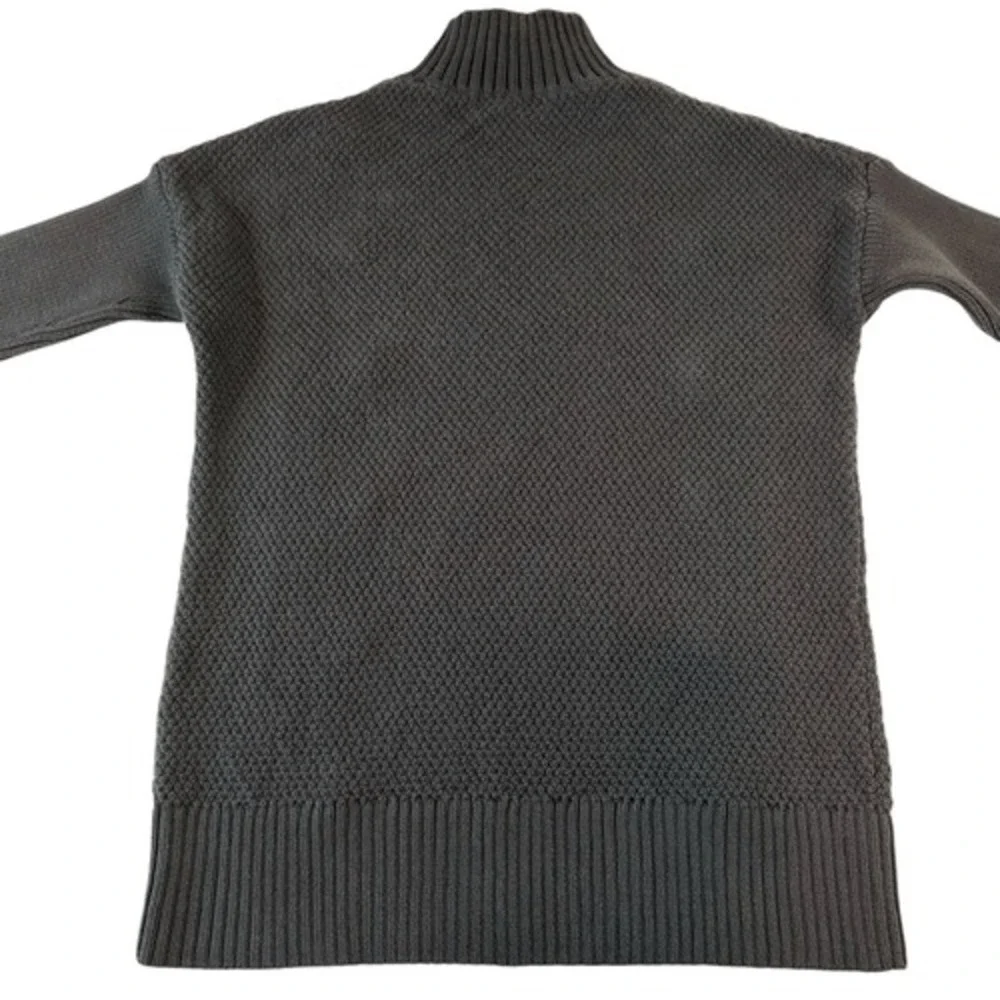 J.Crew Preppy Mock Neck Cable Knit Chunky Sweater, XXS